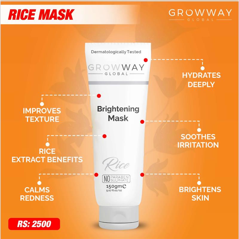 Brightening Rice Mask